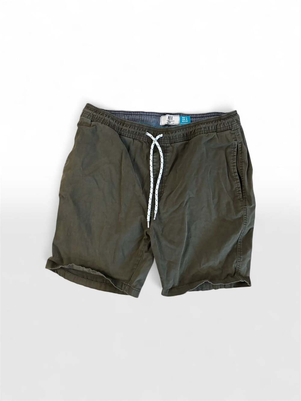 MBX Drawstring Shorts Size L Green Premium Goods